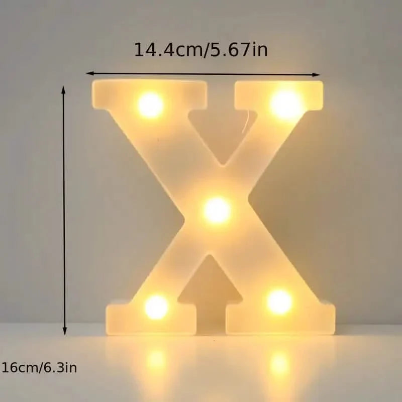 LED Alphabet Light