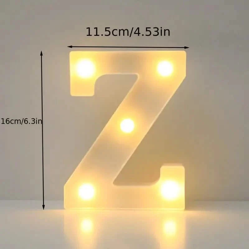 LED Alphabet Light