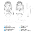LED Flame Speakers Torch