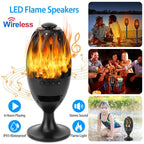 LED Flame Speakers Torch