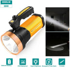 LED Flashlights IPX6 Waterproof Handheld Night Lights