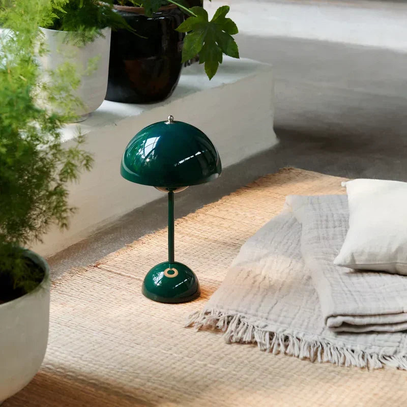 Iconic Table Lamp with Cozy LED Glow