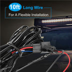 LED Light Bar Wiring Harness Kit Universal Fitment