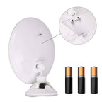 LED Lighted Makeup Mirror with 10x Magnification and 360° Swivel