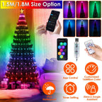 LED Lights Collapsible Christmas Tree Light with Remote App Control