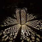LED Metal Lantern Solar Lamp