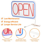 LED Open Sign Advertisement Board with 11 Levels Adjustable Brightness