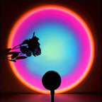 LED Projection Sunset Rainbow Lamp