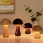 LED Rechargeable Creative Mushroom Table Lamp