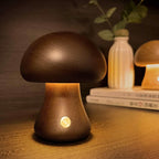 LED Rechargeable Creative Mushroom Table Lamp