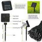 LED Solar Power Fairy String Lights