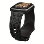 Leopard Engraved Replacement Band Compatible with iWatch