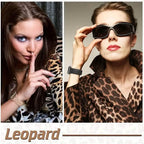 Leopard Engraved Replacement Band Compatible with iWatch
