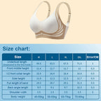 Lifted Wireless Push-Up Bra with Anti-Sagging Effect