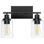 Light Wall Scone Lighting with Clear Glass