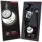 Littmann Cardiology IV Diagnostic Stethoscope - Rainbow-Finish Chestpiece/Black Tube (6165)  (Refurbished)
