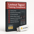Lockout Tagout Safety Training Compliance Kit