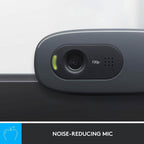 Logitech C270 HD 720P/30Fps Webcam for Education (Refurbished)