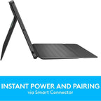 Logitech Rugged Folio - iPad (7th, 8th & 9th Generation) Protective Keyboard Case