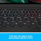 Logitech Slim Folio Pro Backlit Bluetooth Keyboard Case for iPad Pro 11-inch (1st, 2nd, 3rd, 4th Gen- 2018, 2020, 2021, 2022) (Refurbished)