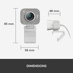 Logitech StreamCam, Live Streaming Webcam  (Refurbished)