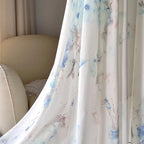 Long Floral Dress for Women with Deep V-Neck