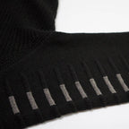 Long Pleated Knitted Sweater for Men