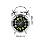 Retro Twin Bell Loud Alarm Clock for Heavy Sleepers