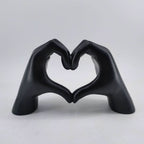 LoveSculpt Wood - Handmade wooden decorative figure for a loving home