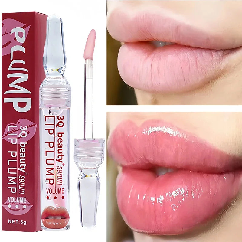 LumaGlow Instant Lip Plumper Serum for Fuller Lips Now