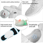 Men's Luminous Fiber Optic Sneakers