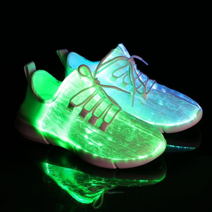 Men's Luminous Fiber Optic Sneakers
