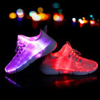 Men's Luminous Fiber Optic Sneakers