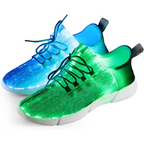 Men's Luminous Fiber Optic Sneakers