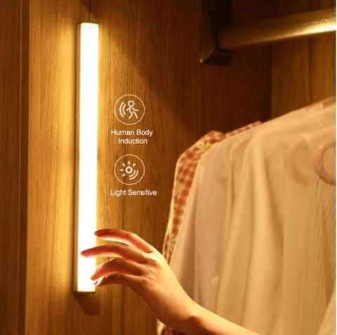 Motion-Activated LED Light Bar - Wireless, USB/AAA Powered