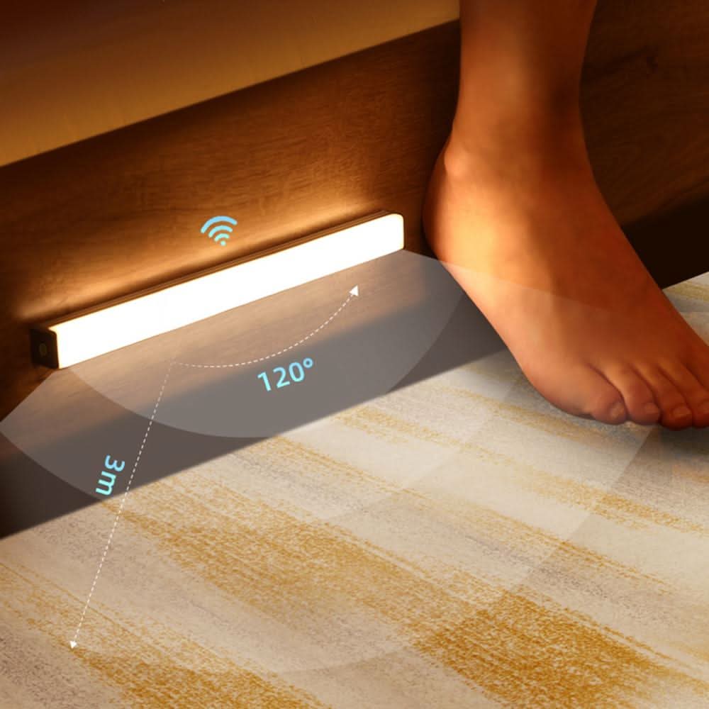 Motion-Activated LED Light Bar - Wireless, USB/AAA Powered