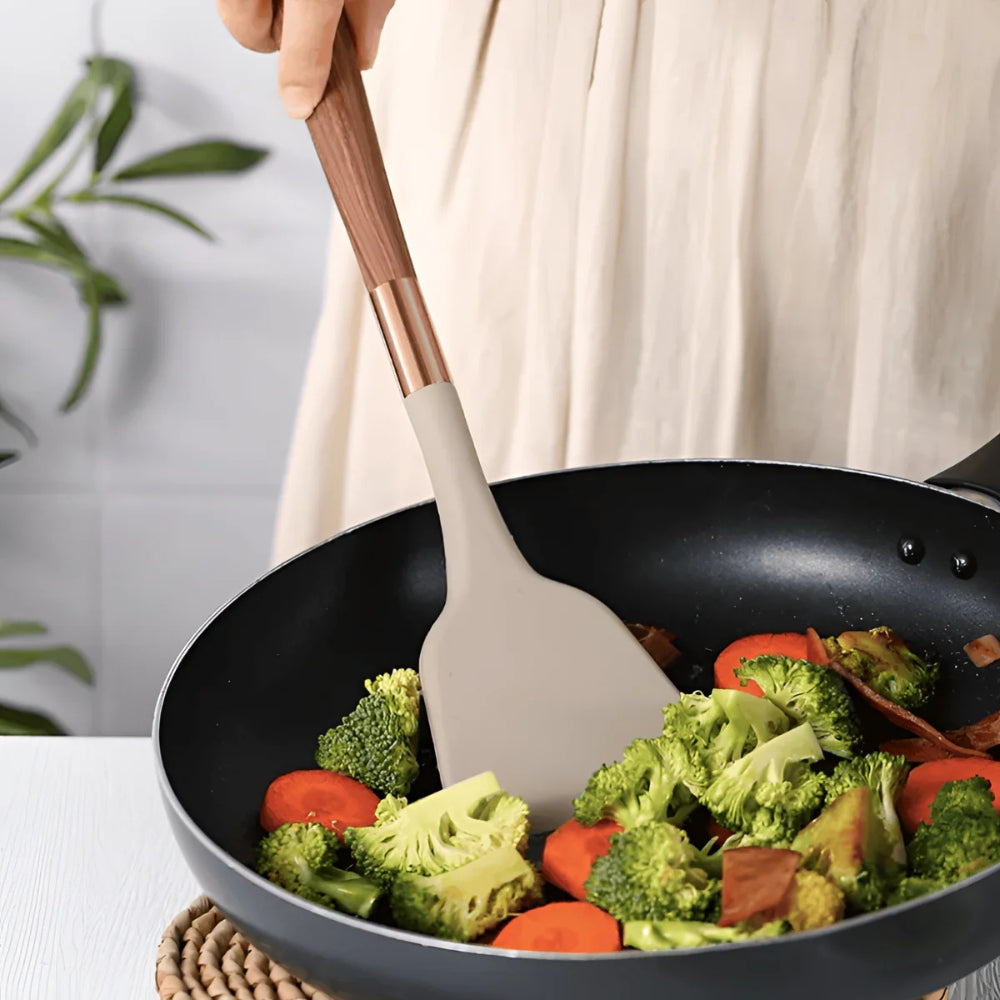 Premium Silicone Kitchen Utensil Set | 10 Pcs