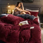 DreamWeave - Plush Fleece Duvet Cover for Ultimate Comfort