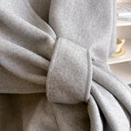 Elegant Wrap Shawl Coat - Windproof Outerwear