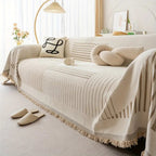 Luxurious Snowflake Chenille Sofa Cover