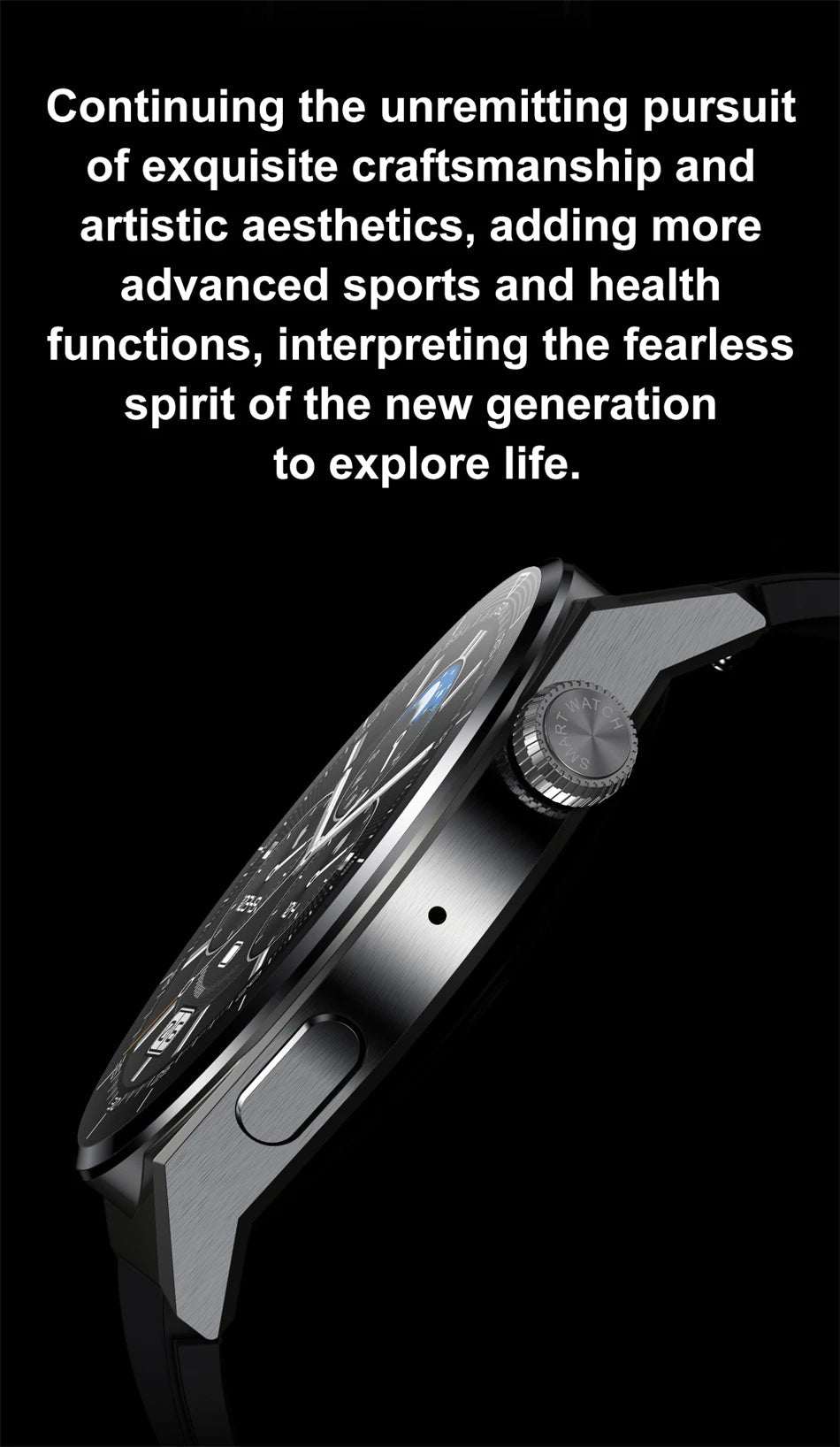 Luxury 4G Smartwatch - For Calls and Connectivity with Style
