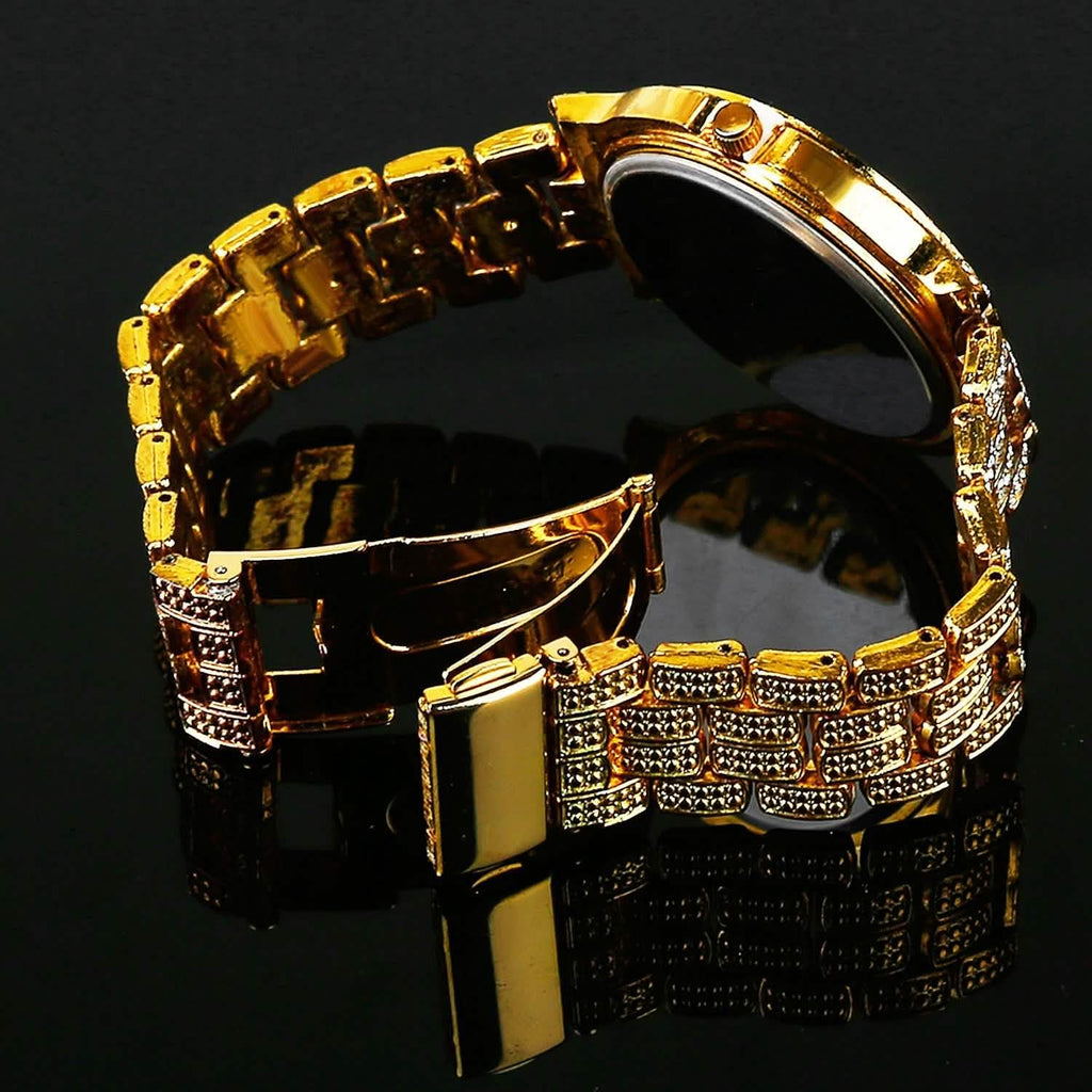 Luxury Crystal Rhinestone Quartz Watch