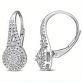 Luxury Eight Heart Earrings with Cubic Zirconia