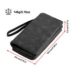 Luxury Women's Leather Clutch Wallet