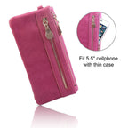 Luxury Women's Leather Clutch Wallet
