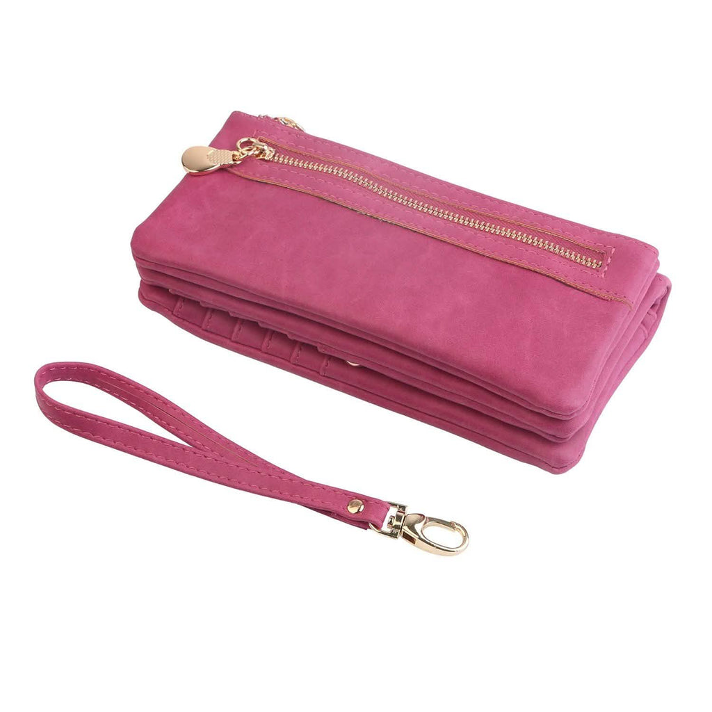 Luxury Women's Leather Clutch Wallet