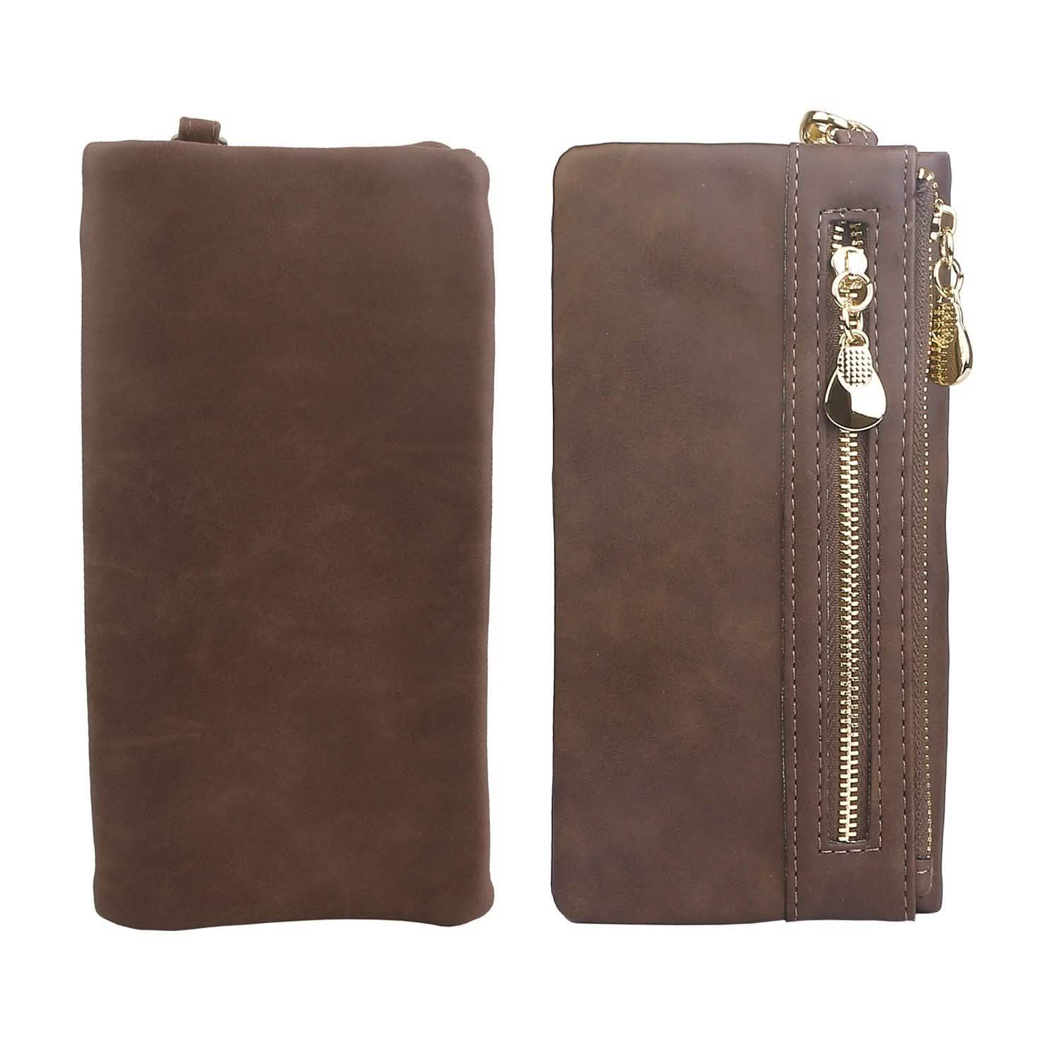 Luxury Women's Leather Clutch Wallet