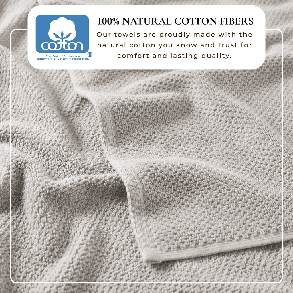 Cotton Textured Bath Towel Set - Acacia Collection