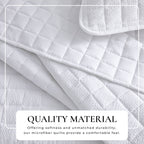 Box-Stitched Seersucker Quilt Set - Seersucker Collection