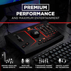 M-Game Solo USB Audio Interface Mixer for Streaming and Gaming  (Refurbished)